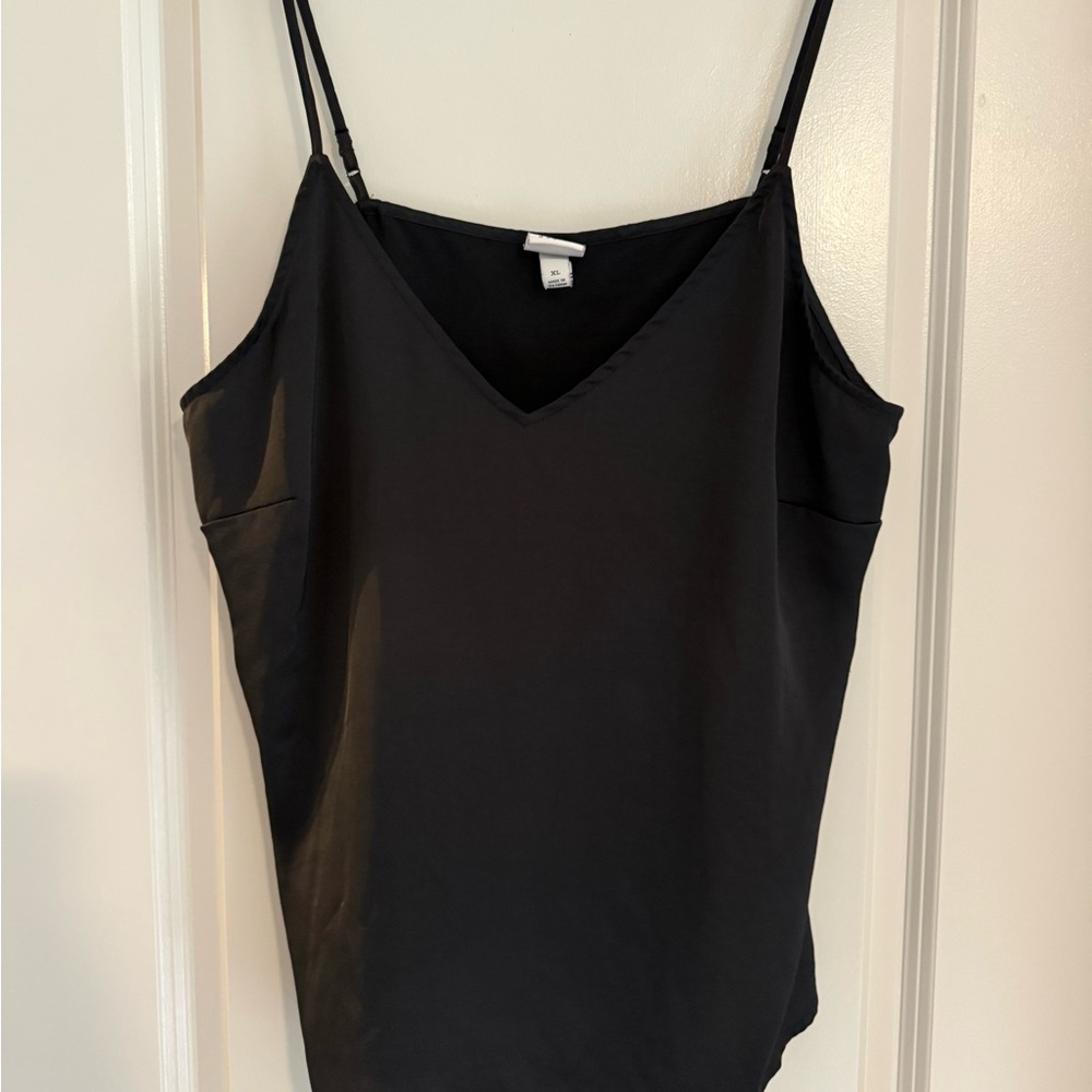 a new day Black V-Neck Camisole